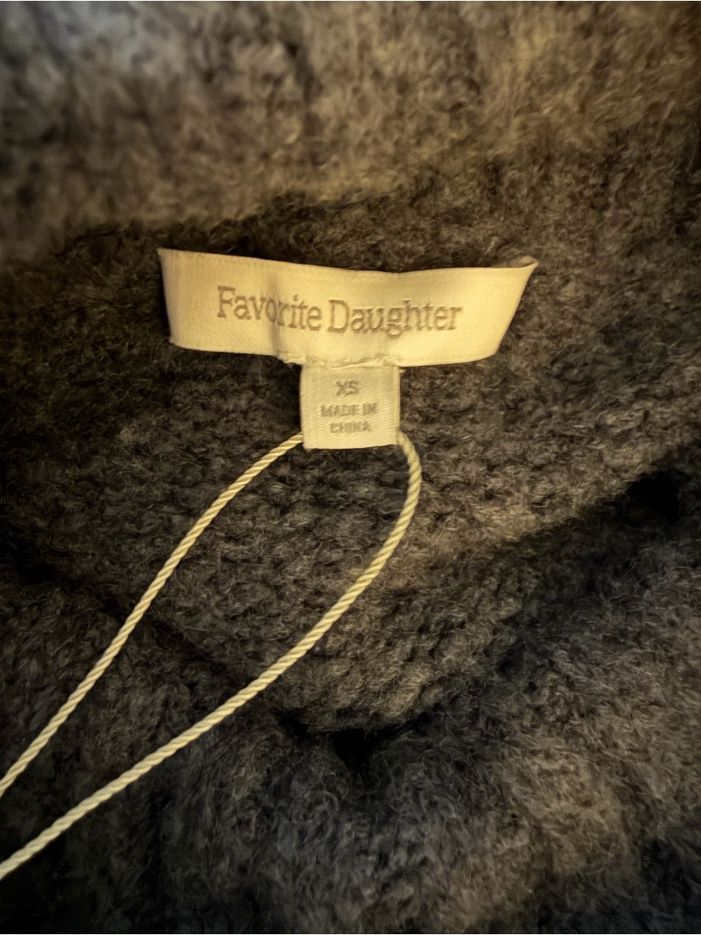 Favorite Daughter St. James Wool Cashmere Turtleneck Sweater Dress XS NWT - Picture 8 of 9